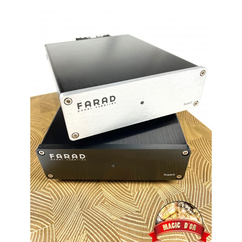 FARAD Super3 Alimentation lineaire hifi - Noire - 9V